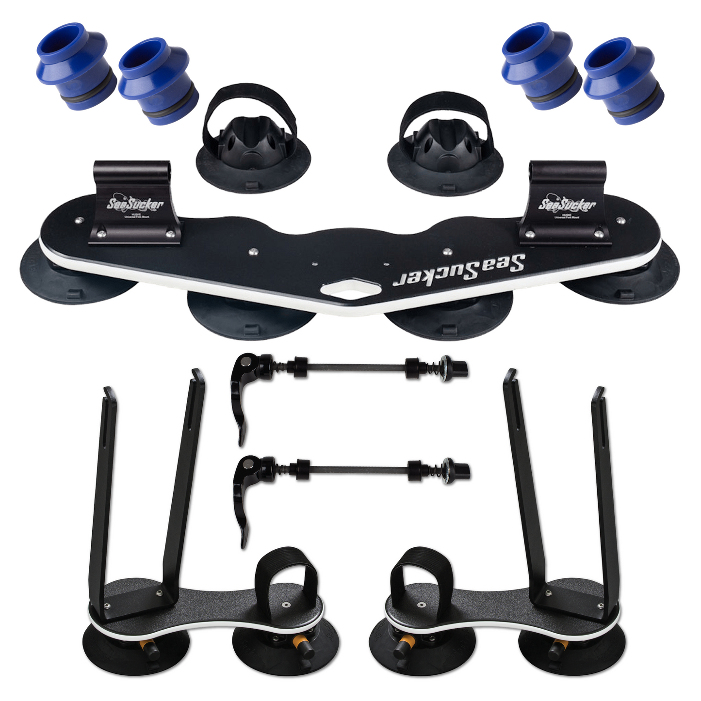 Pack deluxe axe traversant – Deux vélos